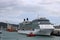 Cruise ship Celebrity Solstice in Wellington NZ