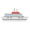 Cruise ship  Color Vector Icon Isolated and fully editable