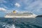 Cruise ship Costa Fortuna anchored in the Patong Bay, Phuket Island, Thailand