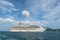 Cruise ship Costa Fortuna anchored in the Patong Bay, Phuket Island, Thailand
