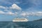 Cruise ship Costa Fortuna anchored in the Patong Bay, Phuket Island, Thailand