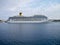 Cruise Ship Costa Magica in harbour at Corfu