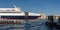 Cruise ship crosses the Giudecca Canal