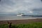 Cruise ship at the dock in Puntarenas Costa Rica