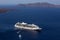 Cruise ship, Fira, Santorini.