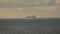 Cruise ship on the horizon