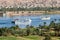 Cruise ship on Nile River