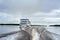 Cruise Ship on Onega Lake and the Nature Karelia, Kizhi, Russia