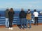 Cruise ship passengers view Vancouver Island