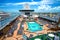 Cruise ship Pool Deck