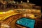 Cruise Ship Pool at Night