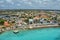 Cruise ship port in Bonaire