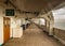 A cruise ship promenade deck left empty due to the coronavirus pandemic.