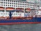 Cruise Ship Refueling, Sydney harbour, Australia