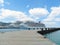 Cruise ships in Cozumel Mexico - 3/17/18 - Cruise ships docked in the tropical island of Cozumel, Mexico