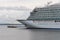 Cruise ships MV Viking Sky of the Viking Ocean Cruises Fleet docked in Vanasadam