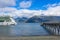 Cruise to Alaska, cruise ship stop near Battery Point Trail scenic landscapes, mountains and lakes