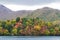 Cruise tour along Chuzenji Lake in autumn, Nikko, Japan