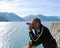 Cruise Tourist View Alaska Mountains