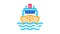 Cruise Vessel Icon Animation