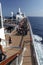 Cruiseship deck view