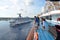 Cruising into Port Cozumel, Mexico