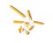 Crumbled Bread Stick Isolated, Broken Breadstick, Grissini, Pretzel Crumbs, Bread Stick on White Background