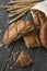 Crumbled rye bread scones