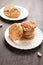 Crumbled Snickerdoodle Cookies small stack