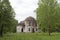Crumbling Church of Resurrection in village Lipki