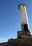 Crumbling light house, shore of Sea of Cortez, El Golfo de Santa Clara, Mexico