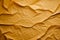 Crumpled Brown paper abstract shape background with space paper for text. Generative AI