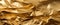 Crumpled Golden Texture. luxurious sheen and rich crumpled texture of golden fabric or metallic paper, rich glamour