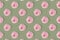 Crumpled pink table-napkin repeating pattern