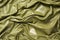 Crumpled plastic texture. Background, wrinkled plastic trash bag closeup. Abstract plastic sheet texture, film wrap. AI generated