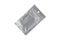 Crumpled silver plastic zip lock bag