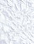 Crumpled white paper texture background