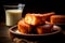 Crunchy Delight: Leche Frita, Crispy Fried Milk Dessert with a Sweet Cinnamon Twist