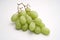 Crunchy mini cucumberFresh green seedless grapes