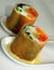 Crunchy seafood spring roll