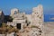 Crusader castle, Halki island