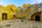 Crusader farmhouse,  in En Hemed National Park