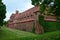 Crusader`s Castle Malbork. saturday morning