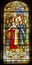 Crusaders Stained Glass King Saint Louis Cathedral New Oreleans Louisiana