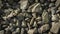 Crushed broken stone breakstone texture and background