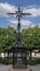 Cruz de la Cerrajeria, the Locksmith Cross, located in Plaza Santa Cruz in Seville, Spain.