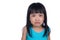 Crying Asian Chinese little girl