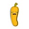 Crying banana cartoon character emote