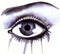 Crying eye