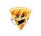 Crying internet meme illustration of pizza slice
